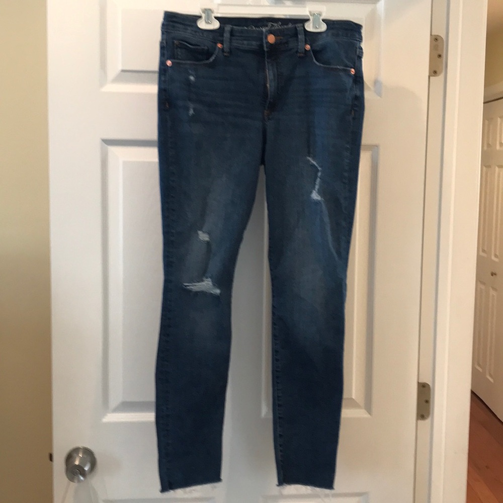 Womens Mid Rise Skinny Jeans Size 8/29R